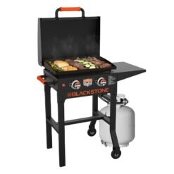 On The Go 22in Cart Griddle W/Hood