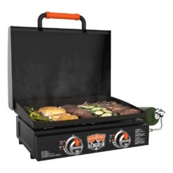 On The Go 22in Tabletop Griddle w/Hood