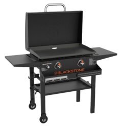 28" Griddle with Hood and Front Shelf