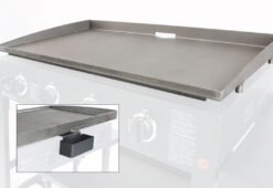 36in Rear Grease Griddle Top w/ Grease Cup