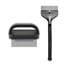 Griddle Scraper with Cleaning Brick